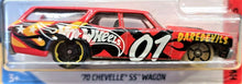 Load image into Gallery viewer, Hot Wheels 2018 &#39;70 Chevelle SS Wagon Red HW Daredevils 1/5 New Long Card
