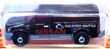 Load image into Gallery viewer, Matchbox 2021 Nissan NV Van Black MBX Metro #66/100 New Long Card
