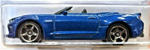 Load image into Gallery viewer, Matchbox 2018 &#39;16 Chevy Camaro Convertible Blue #11 MBX Road Trip 9/35 New
