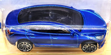 Load image into Gallery viewer, Hot Wheels 2020 Tesla Model 3 Deep Blue #112 Factory Fresh 9/10 New Long Card
