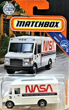 Load image into Gallery viewer, Matchbox 2019 Mission Support Vehicle White #88 MBX Service 18/20 New Long Card
