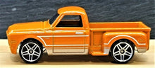 Load image into Gallery viewer, Hot Wheels 2018 Custom &#39;69 Chevy Pickup Orange 100 Years of Chevy Trucks	8/8
