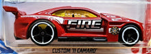 Load image into Gallery viewer, Hot Wheels 2020 Custom &#39;11 Camaro Red #239 HW Rescue 2/10 New Long Card
