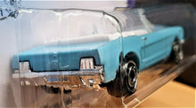 Load image into Gallery viewer, Hot Wheels 2020 &#39;65 Ford Mustang Convertible Light Blue #59 HW Screen Time 5/10
