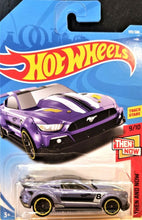 Load image into Gallery viewer, Hot Wheels 2018 Custom &#39;15 Ford Mustang Lilac #199 Then and Now New 9/10
