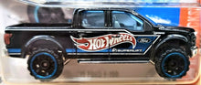 Load image into Gallery viewer, Hot Wheels 2016 &#39;15 FORD F-150 BLACK #141 HW HOT TRUCKS #1/10 New

