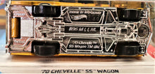 Load image into Gallery viewer, Hot Wheels 2019 &#39;70 Chevelle SS Wagon Yellow #56 HW Flames 3/10 New Long Card
