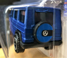 Load image into Gallery viewer, Matchbox 2020 ´15 Mercedes-Benz G 550 Blue #36 MBX Highway New Long Card
