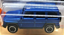 Load image into Gallery viewer, Matchbox 2020 ´15 Mercedes-Benz G 550 Blue #36 MBX Highway New Long Card
