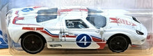 Load image into Gallery viewer, Hot Wheels 2021 Ford GT-40 White #78 Then &amp; Now 1/10 New Long Card
