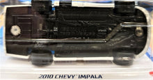 Load image into Gallery viewer, Hot wheels 2020 &#39;10 Chevy Impala White #209 HW Race Team 2/5 New Long Card
