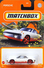 Load image into Gallery viewer, Matchbox 2021 &#39;71 Porsche 914 White MBX Highway #74/100 New Long Card
