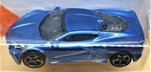 Load image into Gallery viewer, Matchbox 2020 Corvette C8 Blue #47 MBX Highway New Long Card
