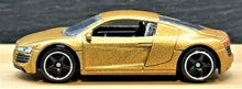 Load image into Gallery viewer, Matchbox 2019 (2007) Audi R8 Gold Auto Bahn Express Pack Loose
