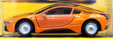 Load image into Gallery viewer, Matchbox 2021 2016 BMW I8 Orange Matchbox Collectors Series 4/20 New
