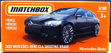 Load image into Gallery viewer, Matchbox 2021 &#39;20 Mercedes-Benz CLA Shooting Brake Black MBX Highway #5/100 New
