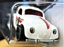 Load image into Gallery viewer, Hot Wheels 2018 Volkswagen Beetle White #364 Checkmate 8/9 New
