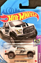 Load image into Gallery viewer, Hot Wheels 2021 &#39;17 Ford F-150 Raptor Silver #167 HW Torque 5/5 New Long Card

