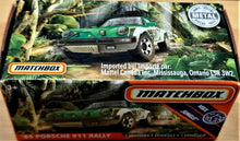 Load image into Gallery viewer, Matchbox 2020 &#39;85 Porsche 911 Rally Green #66 MBX Jungle New Sealed Box
