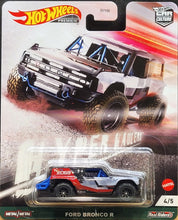 Load image into Gallery viewer, Hot Wheels 2021 Ford Bronco R Glossy Black Car Culture Hyper Haulers 4/5 New
