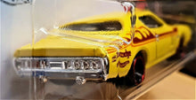 Load image into Gallery viewer, Hot Wheels 2020 &#39;71 Dodge Charger Yellow #188 HW Flames 6/10 new Long Card
