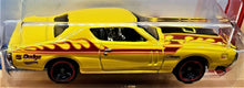 Load image into Gallery viewer, Hot Wheels 2020 &#39;71 Dodge Charger Yellow #188 HW Flames 6/10 new Long Card
