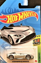 Load image into Gallery viewer, Hot Wheels 2021 Aston Martin V12 Speedster Silver #243 HW Exotics 9/10 New
