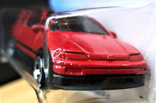 Load image into Gallery viewer, Hot Wheels 2019 &#39;88 Honda CR-X Red #49 Nightburnerz 3/10 New Long Card

