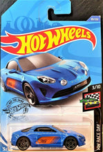 Load image into Gallery viewer, Hot Wheels 2020 Alpine A110 Blue #80 HW Race Day 3/10 New Long Card
