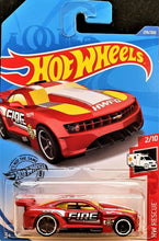 Load image into Gallery viewer, Hot Wheels 2020 Custom &#39;11 Camaro Red #239 HW Rescue 2/10 New Long Card
