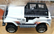 Load image into Gallery viewer, Matchbox 2020 Jeep 4x4 White #80 MBX Mountain New Long Card
