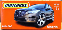 Load image into Gallery viewer, Matchbox 2021 Mazda CX-5 Black MBX Off-Road #63/100 New Sealed Box
