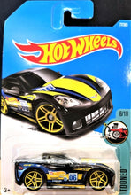 Load image into Gallery viewer, Hot Wheels 2017 C6 Corvette Black #77 Tooned 8/10 New Long Card
