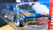 Load image into Gallery viewer, HOT WHEELS 2016 &#39;69 MERCURY CYCLONE BLUE #100 HW FLAMES 10/10 NEW
