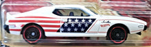 Load image into Gallery viewer, Hot Wheels 2020 AMC Javelin AMX White Stars &amp; Stripes 1/10 New Long Card
