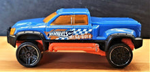 Load image into Gallery viewer, Hot Wheels 2012 Mega Duty Blue Auto Motion Speedway Pack Loose
