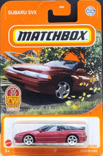 Load image into Gallery viewer, Matchbox 2021 Subaru SVT Red MBX Highway #88/100 New Long Card
