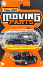 Load image into Gallery viewer, Matchbox 2021 2000 Nissan Xterra Black Moving Parts 13/20 New
