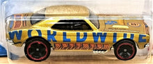 Load image into Gallery viewer, Hot Wheels 2021 &#39;67 Camaro Gold #110 HW Dream Garage 4/5 New Long Card
