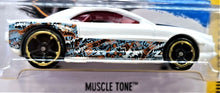 Load image into Gallery viewer, Hot Wheels 2016 Muscle Tone White #195 HW Art Cars 5/10 New
