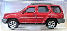 Load image into Gallery viewer, Matchbox 2018 2000 Nissan Xterra Dark Red #111 MBX Road Trip 30/35 New Long Card
