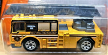 Load image into Gallery viewer, Matchbox 2017 Flame Tamer Yellow #66 MBX Heroic Rescue New Long Card
