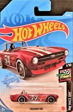 Load image into Gallery viewer, Hot Wheels 2021 Triumph TR6 Dark Red #9 HW Race Day 1/10 New Long Card
