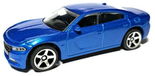 Load image into Gallery viewer, Matchbox 2020 2018 Dodge Charger Blue #15 MBX City New Sealed Box
