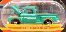 Load image into Gallery viewer, Matchbox 2021 1963 Chevy C10 Pickup Green Moving Parts 8/20 New
