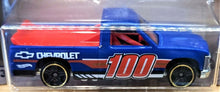 Load image into Gallery viewer, Hot Wheels 2018 Chevy 1500 Dark Blue 100 Years of Chevy Trucks 6/8 New
