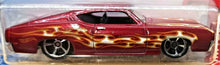 Load image into Gallery viewer, Hot Wheels 2019 &#39;69 Ford Torino Talladega Red #32 HW Flames 4/10 New Long Card
