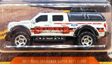 Load image into Gallery viewer, Matchbox 2021 &#39;17 Ford Skyjacker Super Duty F-350 White Truck Series #11/12 New
