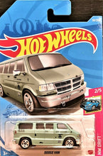 Load image into Gallery viewer, Hot Wheels 2021 Dodge Van Seafoam Green #50 HW Drift  2/5 New Long Card
