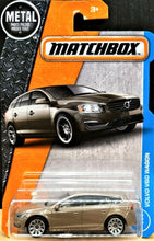 Load image into Gallery viewer, Matchbox 2017 Volvo V60 Wagon Brown #14 MBX Adventure City New Long Card
